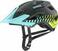 Cykelhjelm UVEX Access Black Aqua Lime Matt 57-62 Cykelhjelm