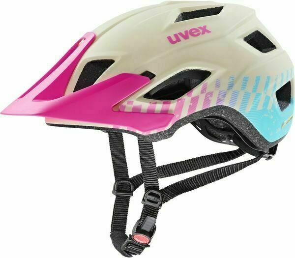 Casque de vélo UVEX Access Sand Pink Aqua Matt 52-57 Casque de vélo