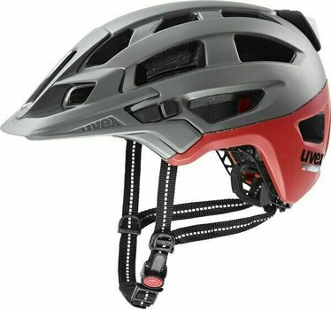 Bike Helmet UVEX Finale Light 2.0 Silver Red Matt 56-61 Bike Helmet - 1