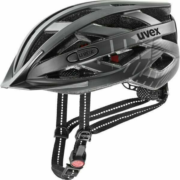 Kask rowerowy UVEX City I-VO All Black Mat 52-57 Kask rowerowy