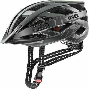 Kask rowerowy UVEX City I-VO All Black Mat 52-57 Kask rowerowy - 1