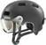 Cyklistická helma UVEX Rush Visor Dark Silver Mat 55-58 Cyklistická helma