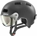 UVEX Rush Visor Dark Silver Mat 58-61 Cyklistická helma