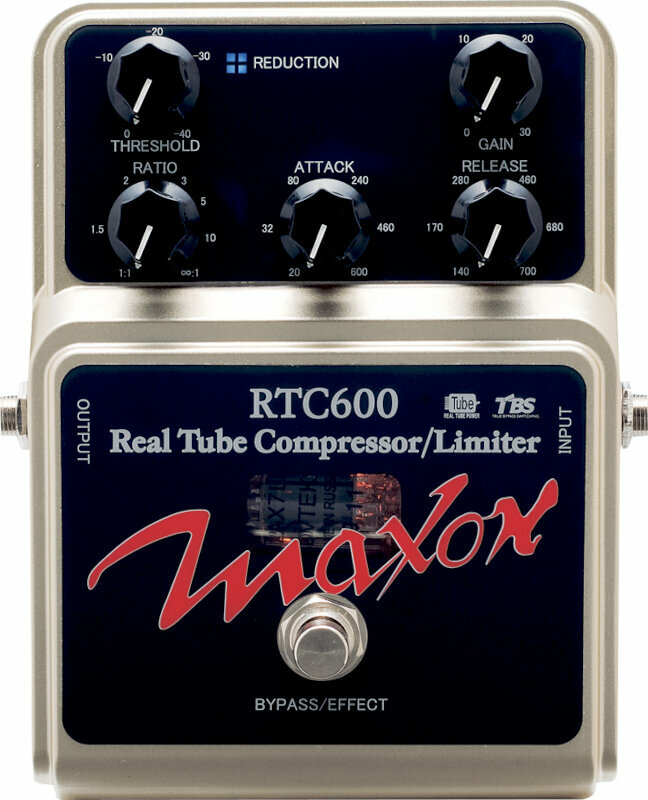 Efeito de guitarra Maxon RTC-600 Real Tube Compressor