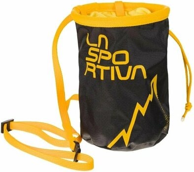 Bag and Magnesium for Climbing La Sportiva LSP Chalk Bag Black Bag and Magnesium for Climbing - 1