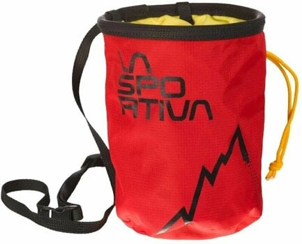 Sac și magneziu pentru alpinism La Sportiva LSP Chalk Bag Red Sac și magneziu pentru alpinism - 1