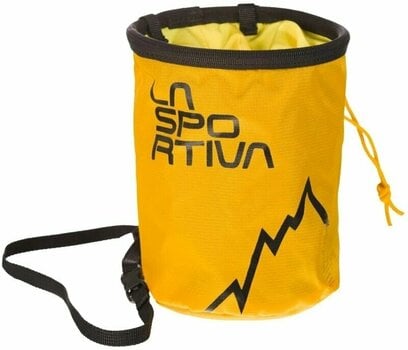 Bag and Magnesium for Climbing La Sportiva LSP Chalk Bag Yellow Bag and Magnesium for Climbing - 1