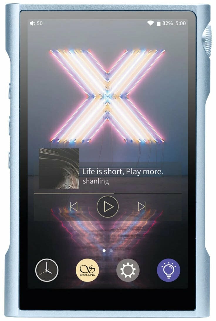 Kompakter Musik-Player Shanling M3X 32 GB Blue (Nur ausgepackt)