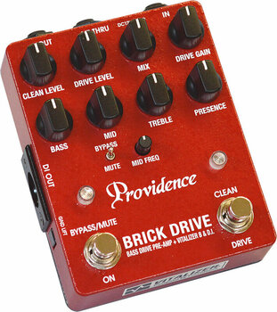 Przedwzmacniacz basowy/Wzmacniacz typu Rack Providence BDI-1 Brick Drive - 1