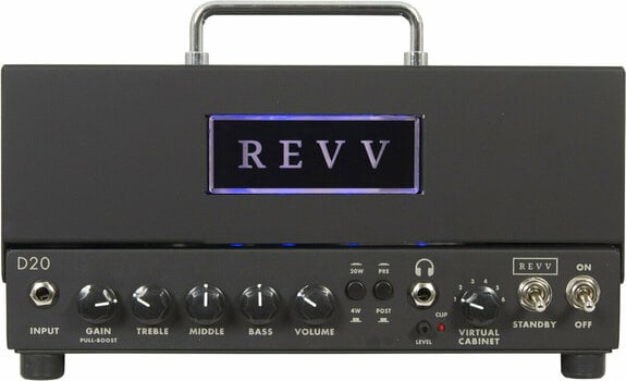 Wzmacniacz gitarowy lampowy REVV D20 Black - 1