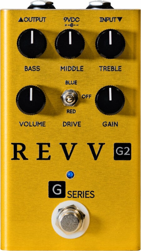 Efecto de guitarra REVV G2 Limited Edition Gold