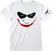 T-Shirt The Dark Knight T-Shirt Joker Smile White S