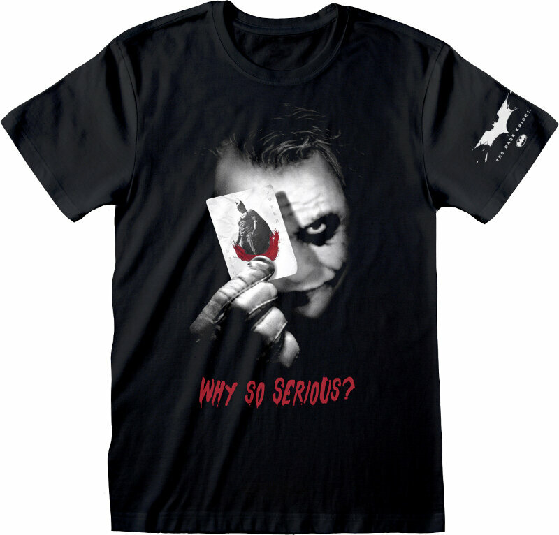 Košulja The Dark Knight Why So Serious Black 2XL Košulja