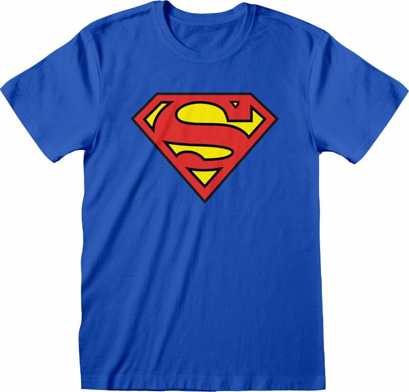 T-Shirt Superman T-Shirt Logo Blue M