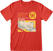 T-shirt Harry Potter Hogwarts Express Manual Cover Red M T-shirt