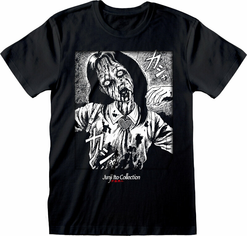 Koszulka Junji Ito Koszulka Bleeding Unisex Black XL
