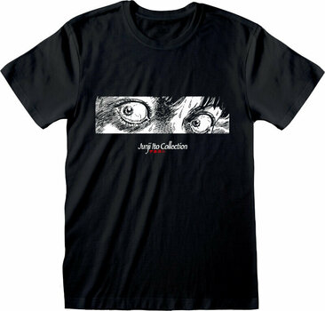 Camiseta de manga corta Junji Ito Eyes Black L Camiseta de manga corta - 1
