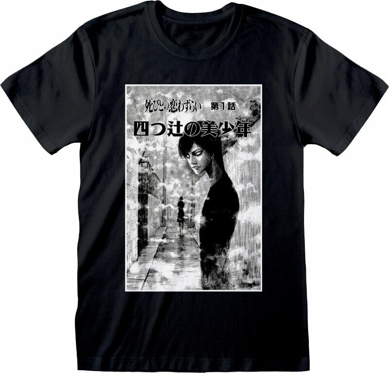 Koszulka Junji Ito Koszulka Black And White Unisex Black S