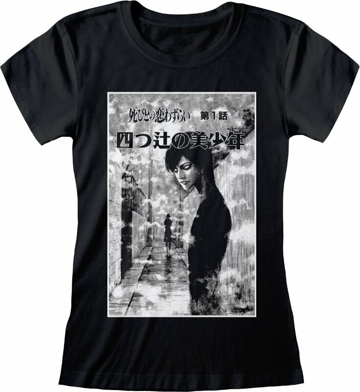 T-Shirt Junji Ito T-Shirt Black And White Female Black M
