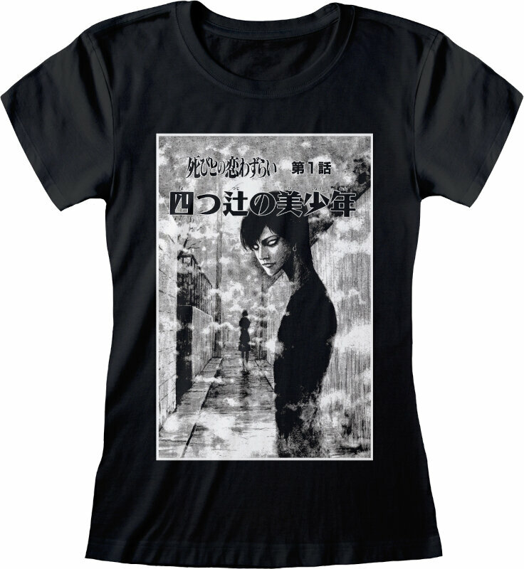 T-shirt Junji Ito T-shirt Black And White Femme Black XL