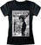 Риза Junji Ito Риза Black And White Жените Black 2XL