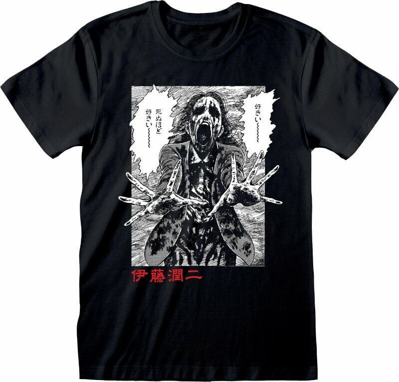 Shirt Junji Ito Shirt Ghoul Unisex Black M