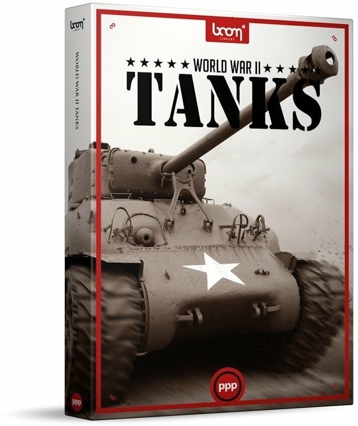 Sound Library für Sampler BOOM Library World War 2 Tanks (Digitales Produkt)