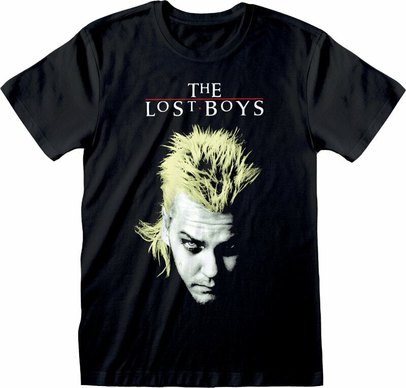 T-Shirt The Lost Boys T-Shirt David And Logo Unisex Black S