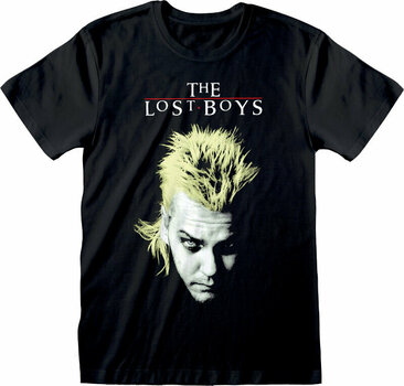 T-shirt The Lost Boys T-shirt David And Logo Black S - 1