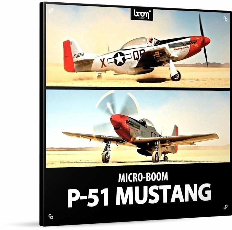 Muestra y biblioteca de sonidos BOOM Library P-51 Mustang (Producto digital)