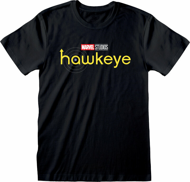 Shirt Hawkeye Shirt Logo Unisex Black XL
