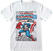 Majica Captain America Majica Captain America Comic Cover Unisex White XL