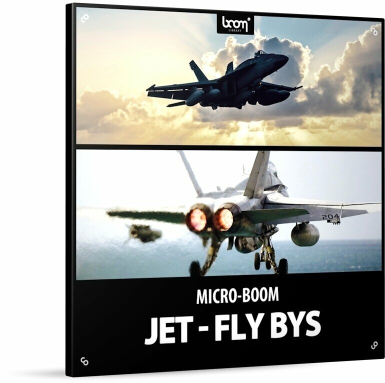 Geluidsbibliotheek voor sampler BOOM Library Jet Fly Bys (Digitaal product)