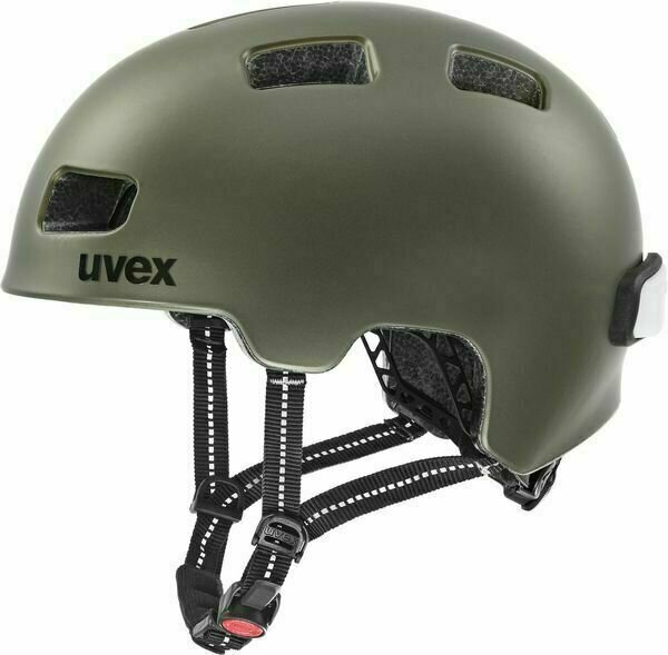Levně UVEX City 4 Green Smoke Mat 55-58 Cyklistická helma