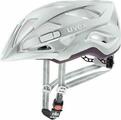 UVEX City Active Silver Plum Mat 56-60 Kask rowerowy