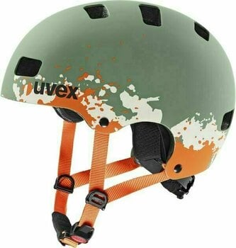 Kid Bike Helmet UVEX Kid 3 CC Moss Green/Sand Mat 55-58 Kid Bike Helmet - 1