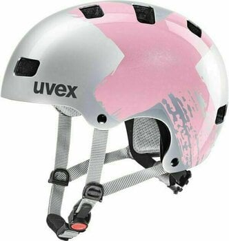 Dětská cyklistická helma UVEX Kid 3 Silver/Rosé 51-55 Dětská cyklistická helma - 1