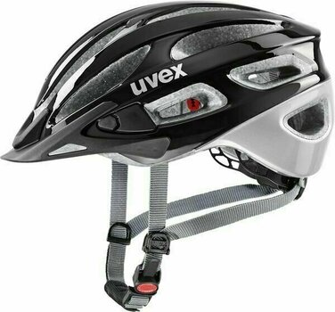 Capacete de bicicleta UVEX True Black/Silver 52-55 Capacete de bicicleta - 1