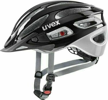 Cyklistická helma UVEX True Black/Silver 55-58 Cyklistická helma - 1
