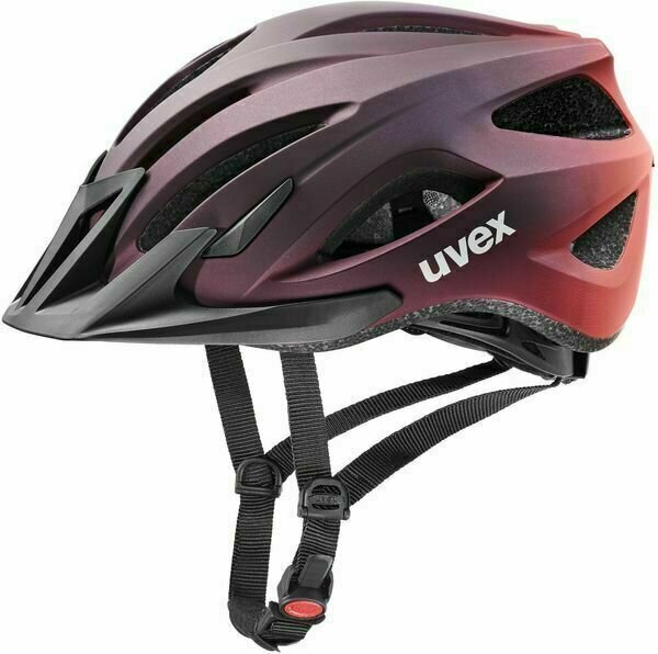 Bike Helmet UVEX Viva 3 Plum/Grapefruit Mat 56-62 Bike Helmet