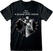 Tričko The Nightmare Before Christmas Bat Heart Black 2XL Tričko