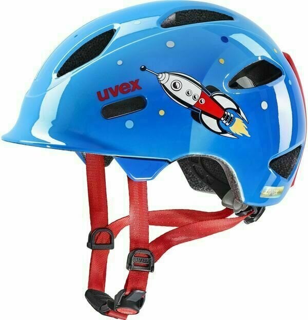 Dětská cyklistická helma UVEX Oyo Style Blue Rocket 50-54 Dětská cyklistická helma