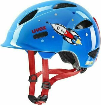 Kid Bike Helmet UVEX Oyo Style Blue Rocket 50-54 Kid Bike Helmet - 1