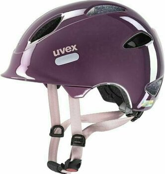 Dětská cyklistická helma UVEX Oyo Plum/Dust Rose 45-50 Dětská cyklistická helma - 1