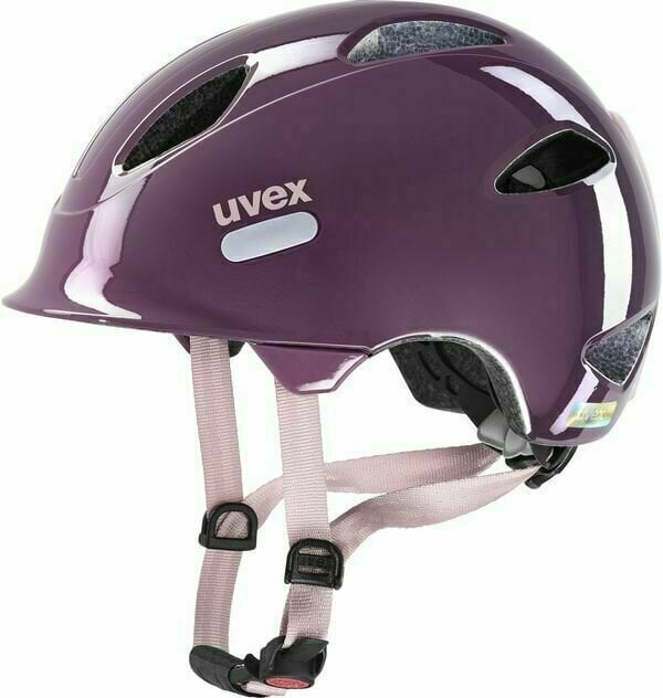 Dětská cyklistická helma UVEX Oyo Plum/Dust Rose 50-54 Dětská cyklistická helma
