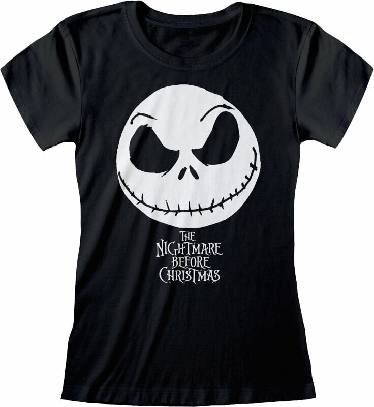 Риза The Nightmare Before Christmas Jack Face & Logo Black S