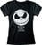 T-Shirt The Nightmare Before Christmas Jack Face & Logo Black L T-Shirt