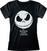 T-shirt The Nightmare Before Christmas Jack Face & Logo Black XL T-shirt