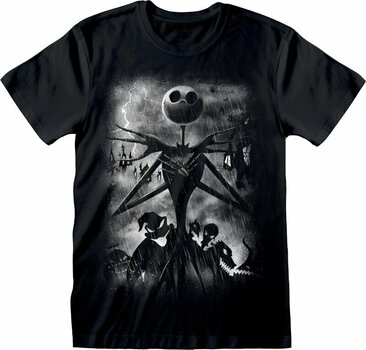 Tricou The Nightmare Before Christmas Stormy Skies Black 2XL Tricou - 1