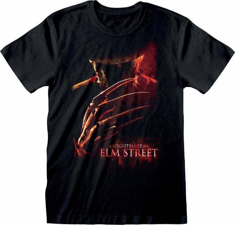 Skjorte A Nightmare On Elm Street Skjorte Poster Unisex Black S